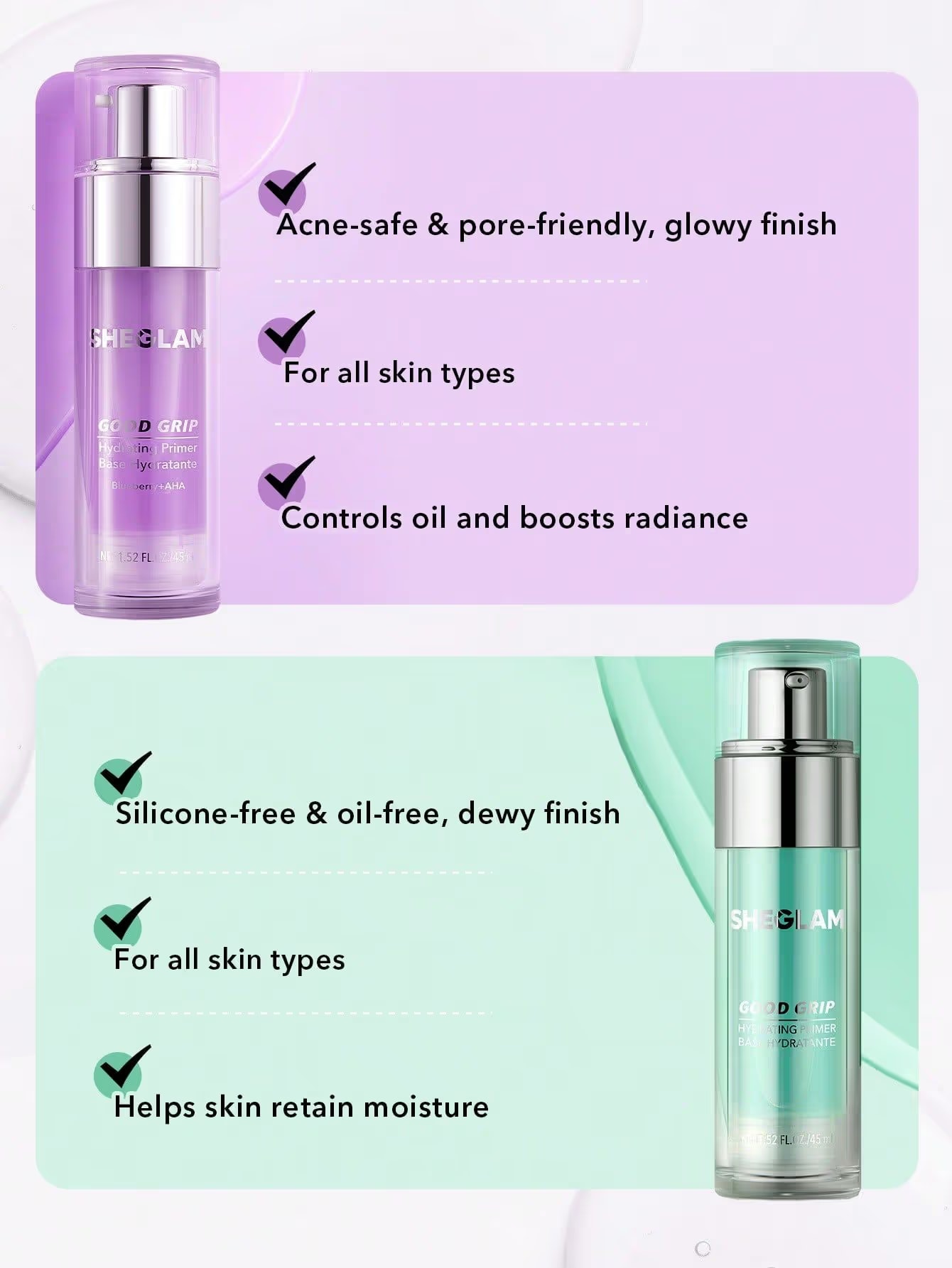 Good Grip Hydrating Primer - Mint Blue